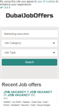 Mobile Screenshot of dubaijoboffers.com